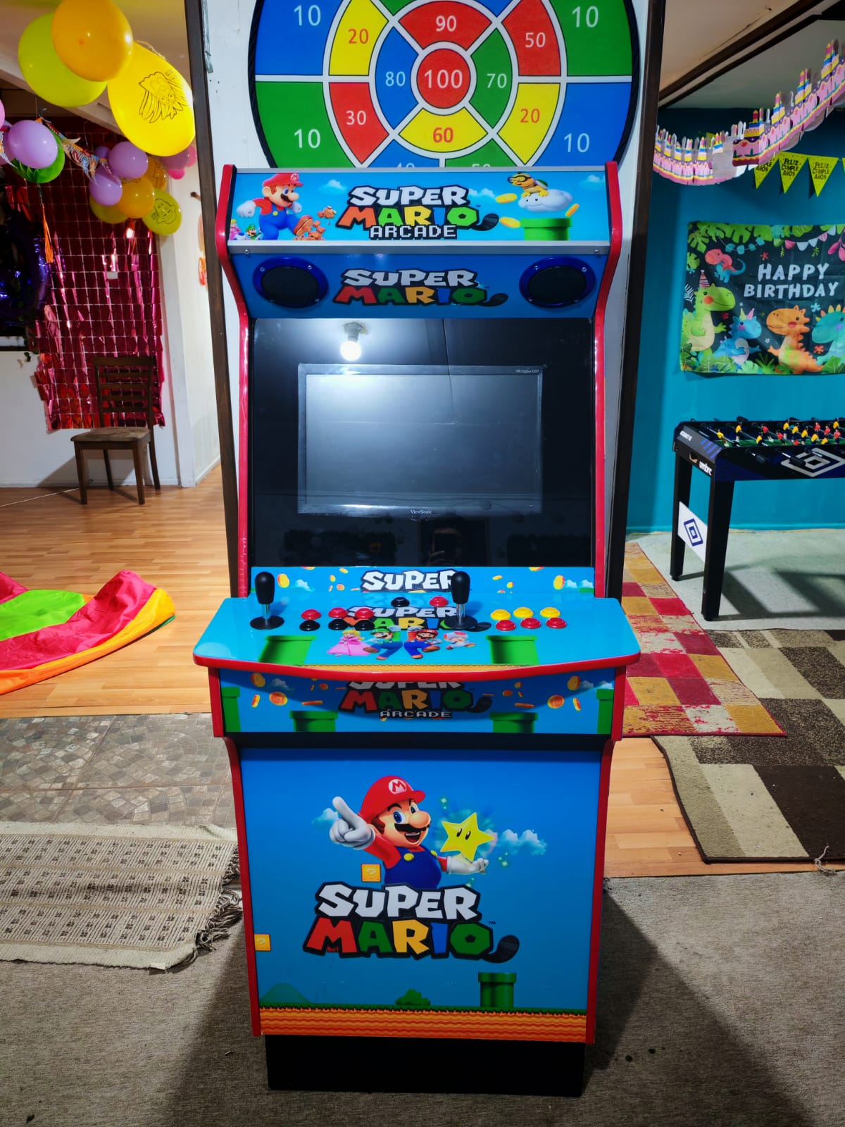 Máquina arcade disponible en Casa Club